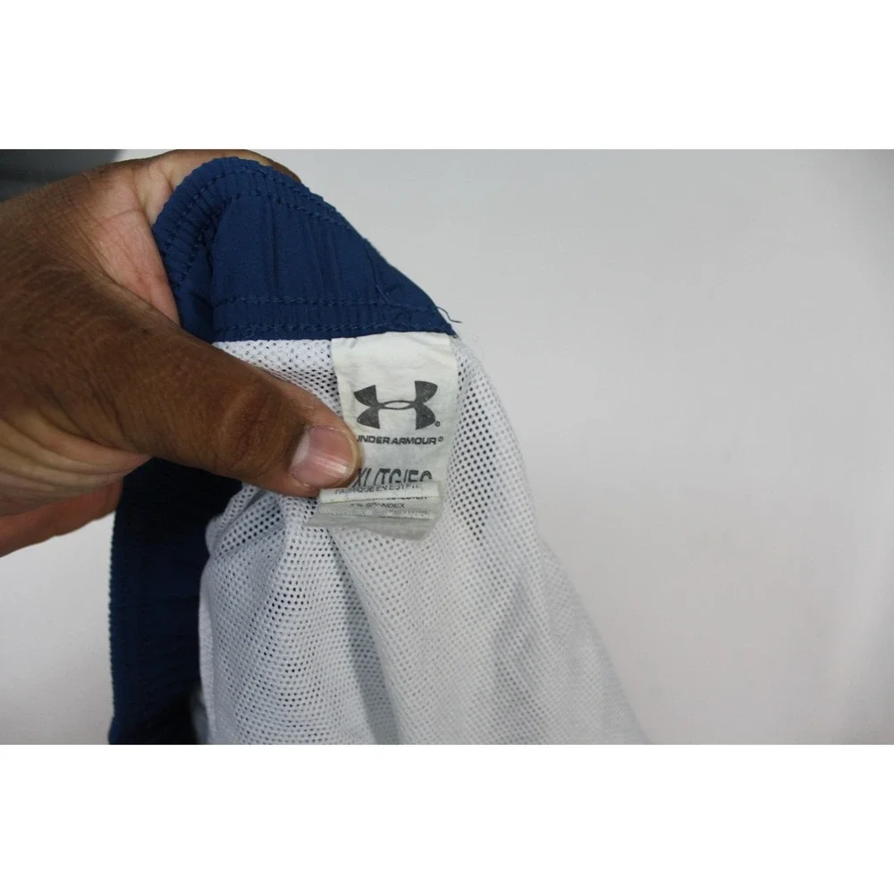 Under Armour Men Blue Board Shorts Summer drawstrings Casual Size XL